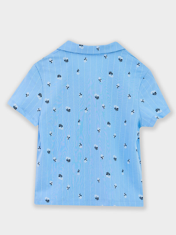 MARK FORMELLE Комплект 582365 567745 цветы на голубой полоске