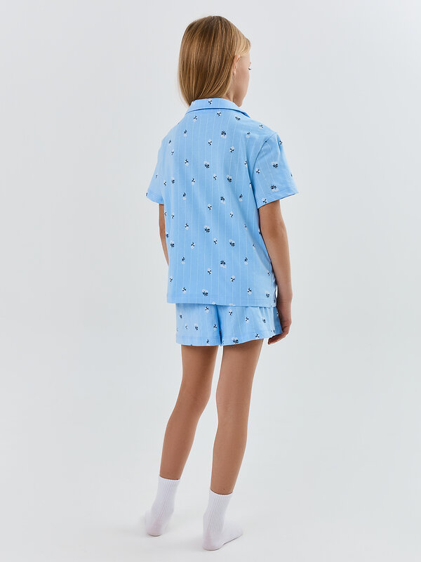 MARK FORMELLE Комплект 582365 567745 цветы на голубой полоске