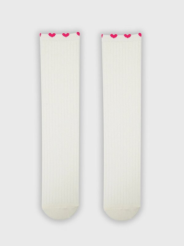 MARK FORMELLE Детские носки 582373 430K-3175 молочный /малиновый