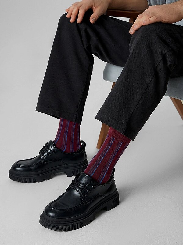 MARK FORMELLE Мужские носки 582379 017K-3345 бордовый