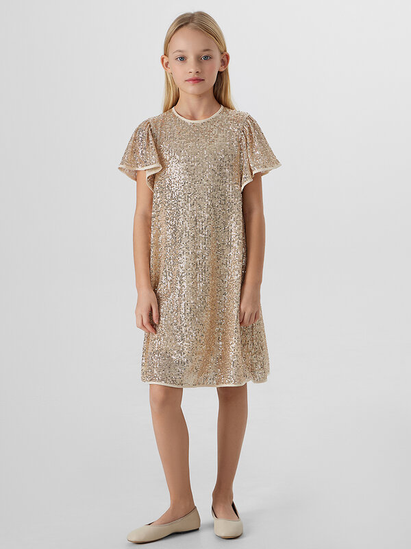 MARK FORMELLE Платье 582389 157975 золотистые пайетки