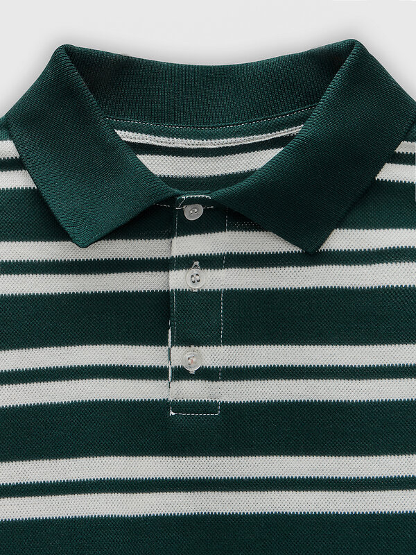 MARK FORMELLE Поло 582390 113430/1 т.зеленая полоска на молочном