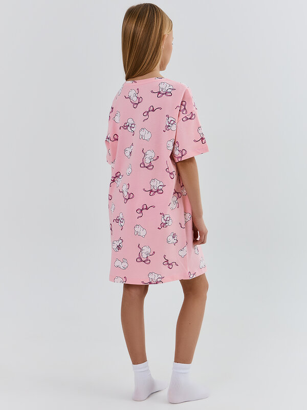 MARK FORMELLE Сорочка 582391 577717 зайчики на розовом