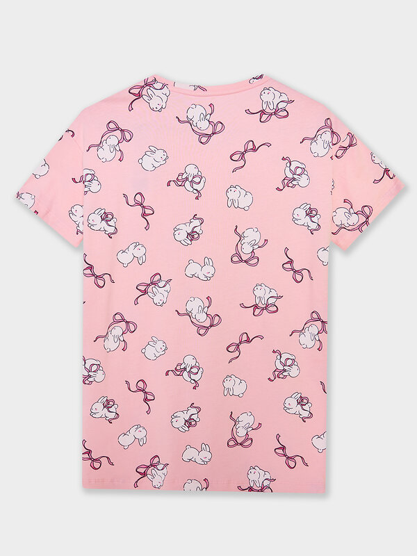 MARK FORMELLE Сорочка 582391 577717 зайчики на розовом