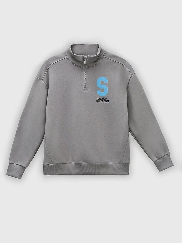 MARK FORMELLE Толстовка 582392 123458 серый +печать