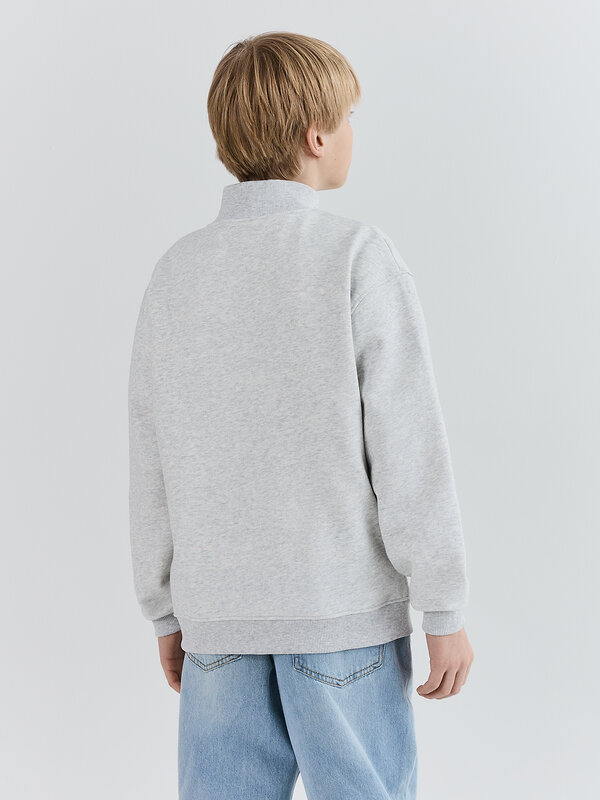 MARK FORMELLE Толстовка 582393 123448 серый меланж+печать