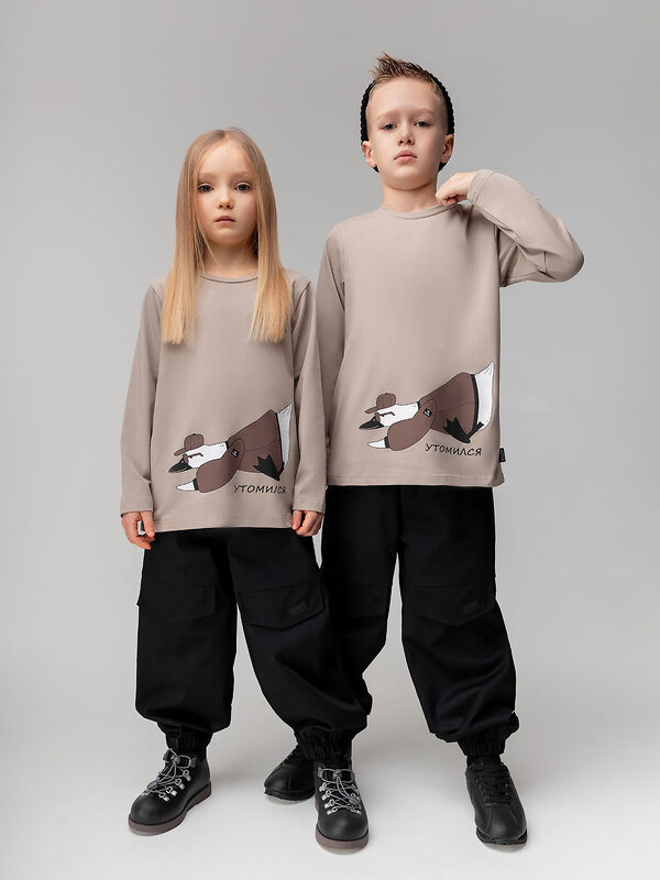 Bodo Лонгслив 582442 7-289MU бежевый