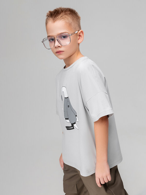 Bodo Футболка 582452 4-435MU серый