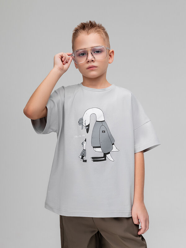 Bodo Футболка 582452 4-435MU серый