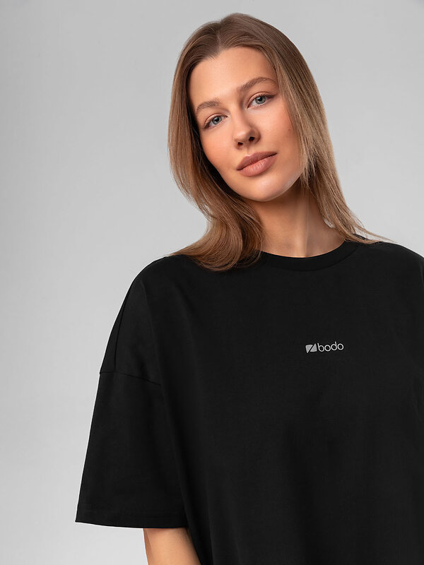 Bodo Футболка 582455 36-138MU черный (темно-серый)