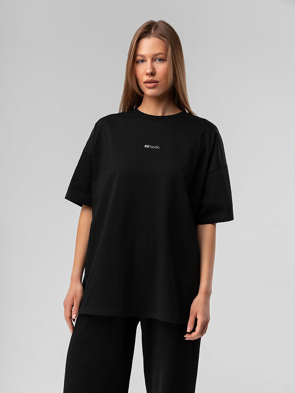 Bodo Футболка 582455 36-138MU черный (темно-серый)