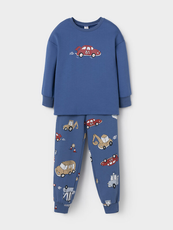 CROCKID Пижама 582458 К 1567 ярко-синий