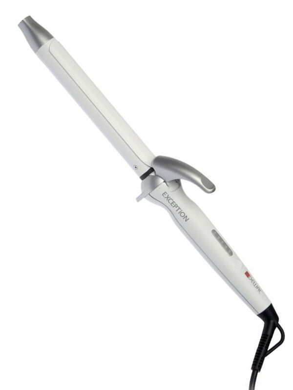 Dewal Плойка для волос с терморегулятором / Exception 03-1625Т, 25 мм, белый, 48 Вт 582484 9199 