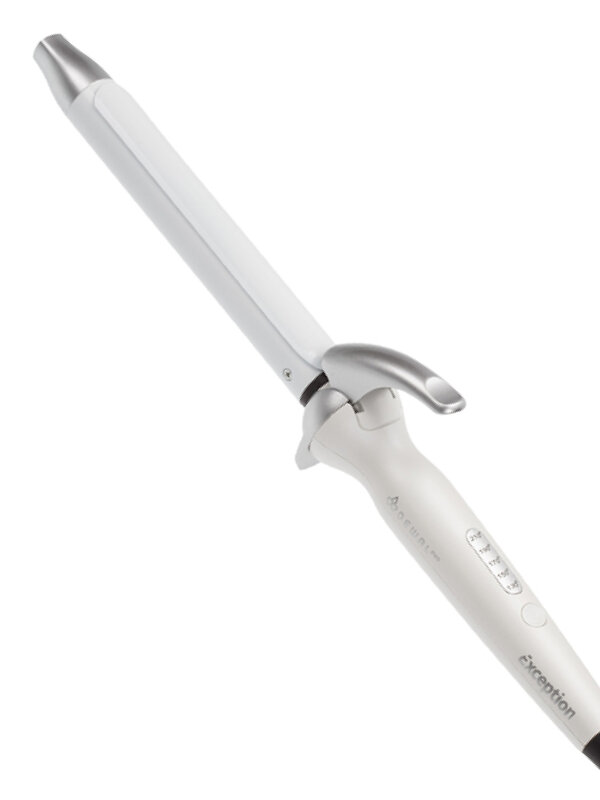 Dewal Плойка для волос с терморегулятором / Exception 03-1625Т, 25 мм, белый, 48 Вт 582484 9199 