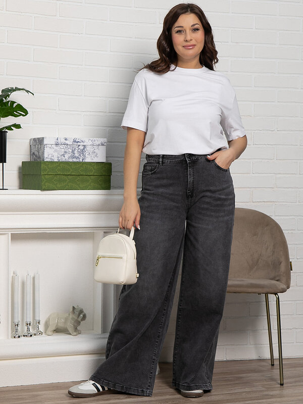 LT Collection Джинсы 582527 Б15076-4М серый