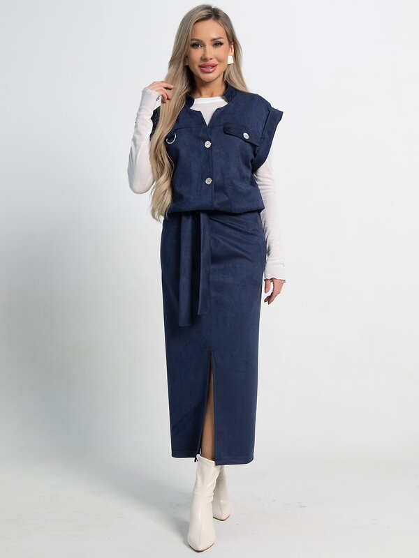 LT Collection Юбка 582528 Ю15034-39М синий