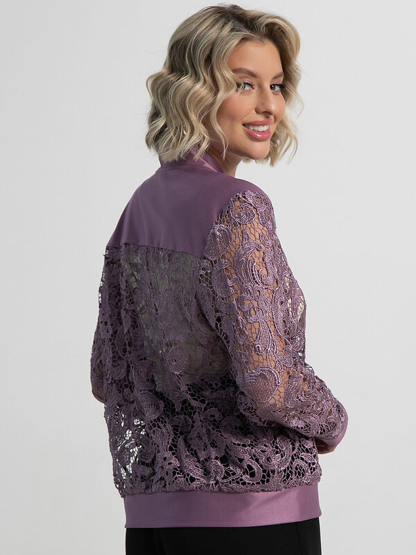 LT Collection Жакет 582536 Б15108-3М фиолетовый