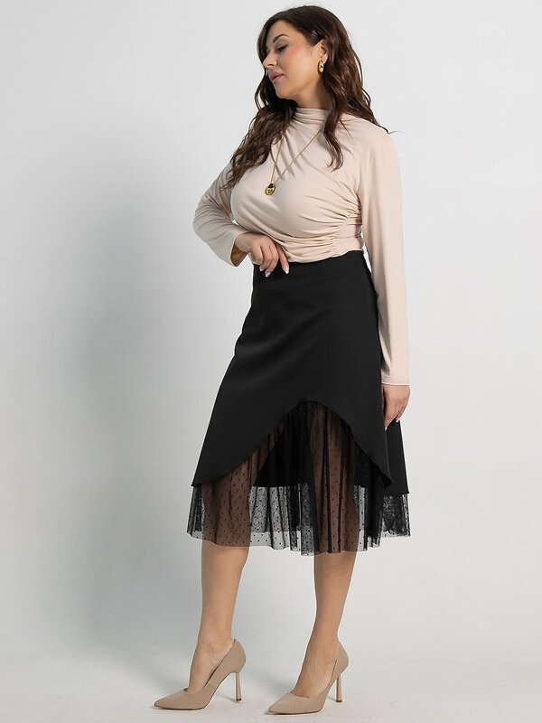 LT Collection Юбка 582537 Ю15110-3М черный