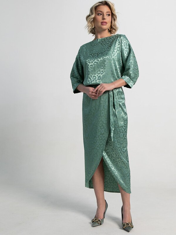 LT Collection Платье 582539 П15114-12М мятный