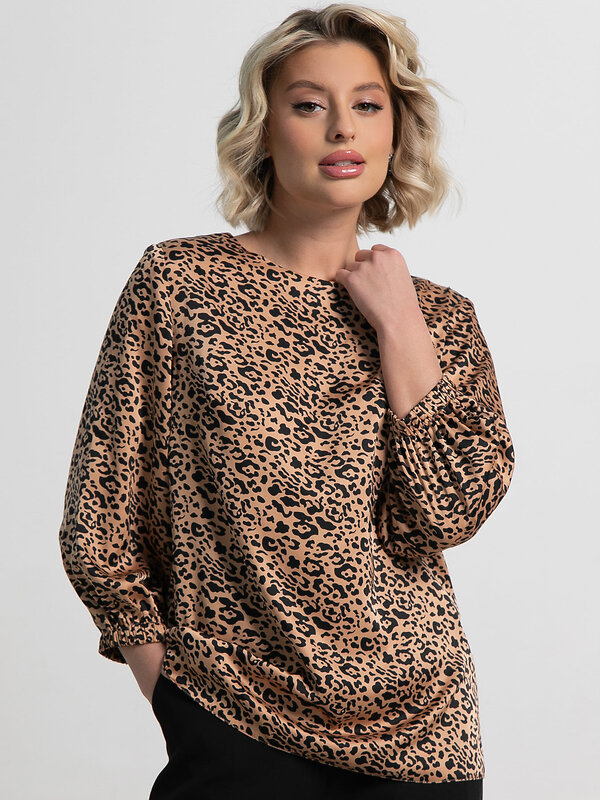 LT Collection Блуза 582540 Б15124-30М бежевый