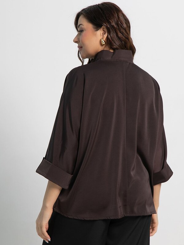 LT Collection Блуза 582544 Б15134-24М коричневый