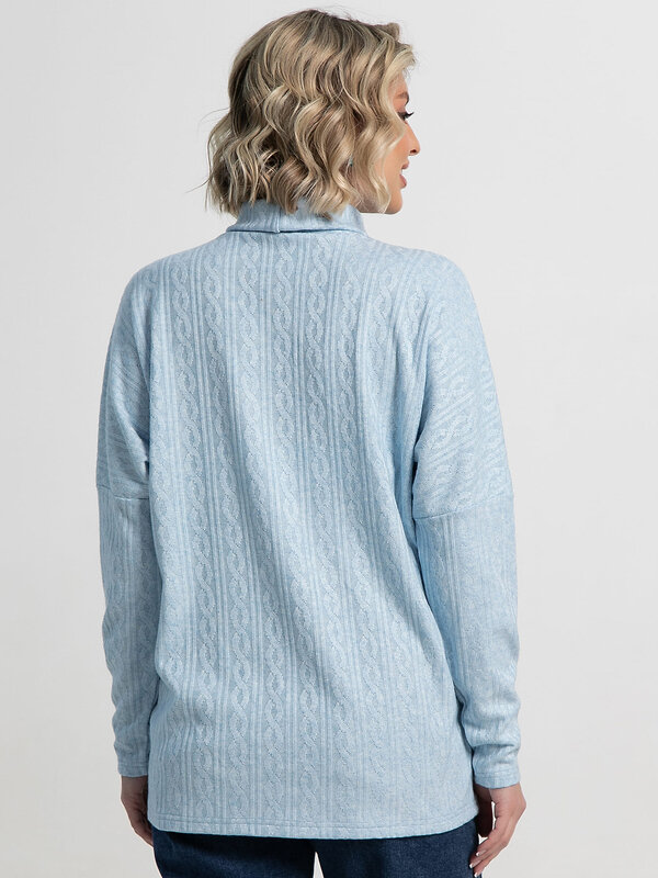 LT Collection Джемпер 582547 Б15162-1М голубой