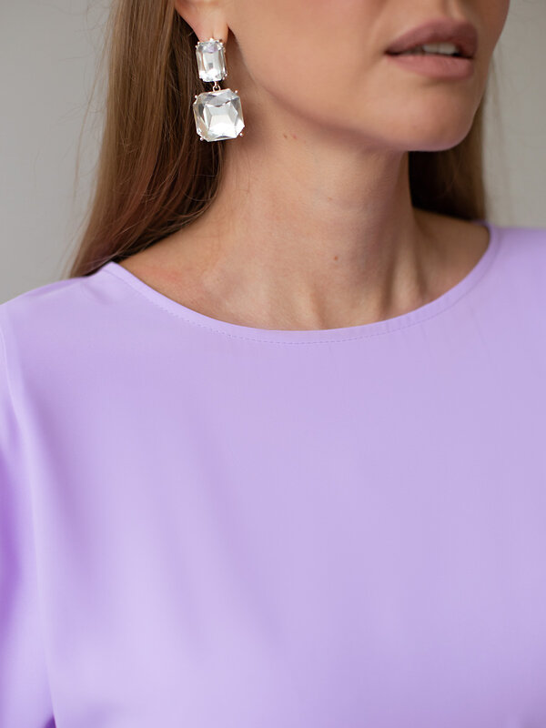 LT Collection Платье 582549 П15166-1М сиреневый