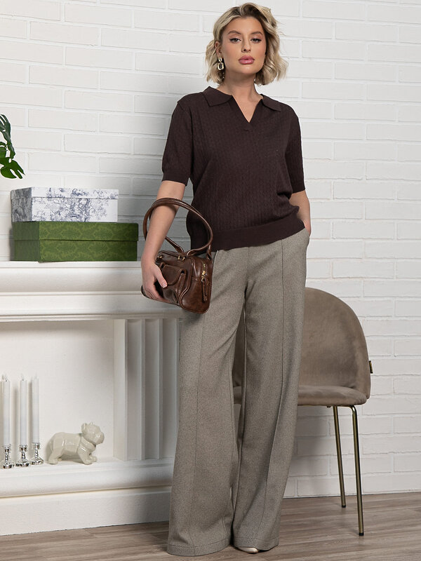 LT Collection Брюки 582552 Б15222-1М бежевый