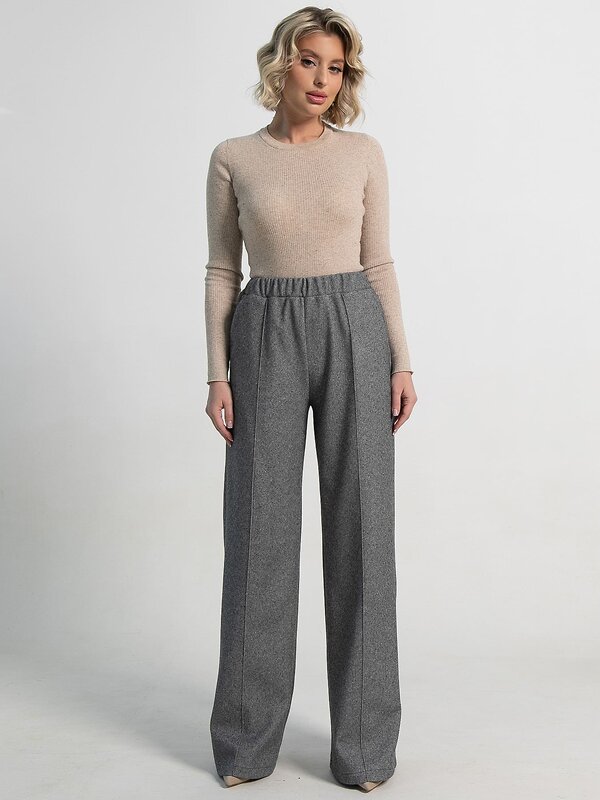 LT Collection Брюки 582553 Б15221-1М серый