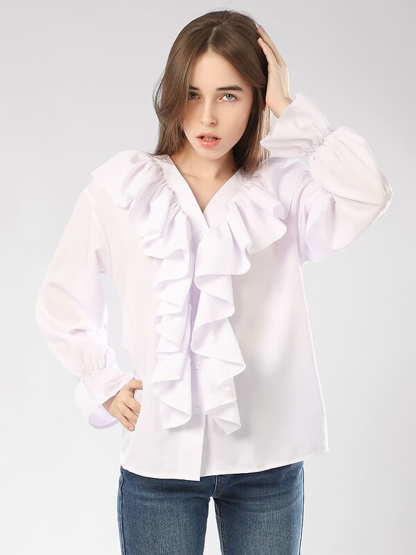 Соль&Перец Блузка 582556 SP1024 белый