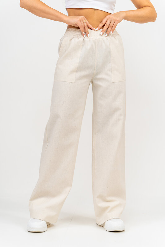 Натали Брюки 582566 36780 льняной