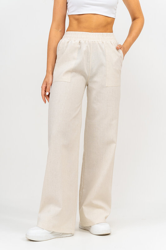 Натали Брюки 582566 36780 льняной