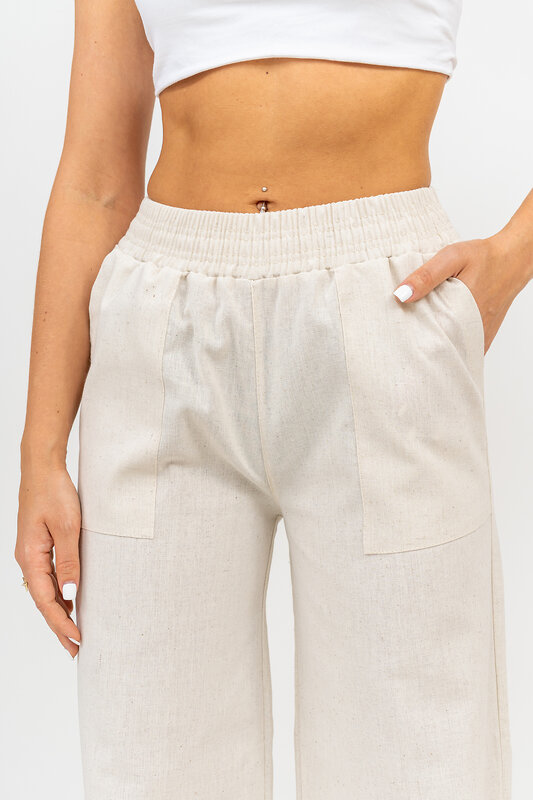 Натали Брюки 582566 36780 льняной