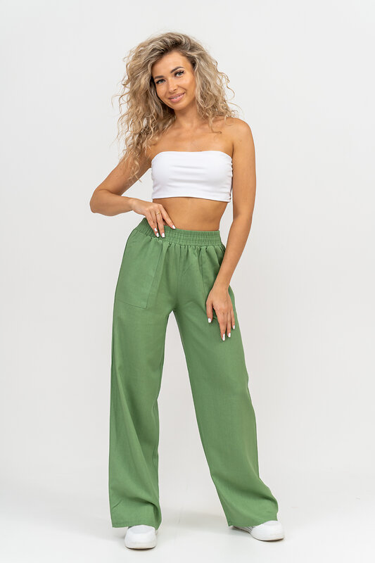 Натали Брюки 582567 36780 хаки