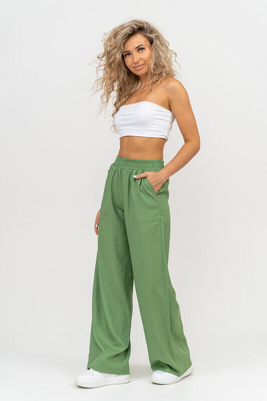 Натали Брюки 582567 36780 хаки