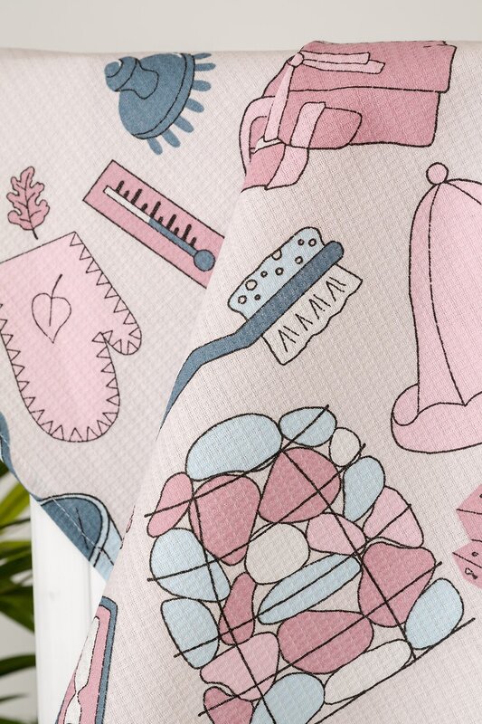 Натали Полотенце 582578 Полотенце пляжное Сауна и спа розовый персик