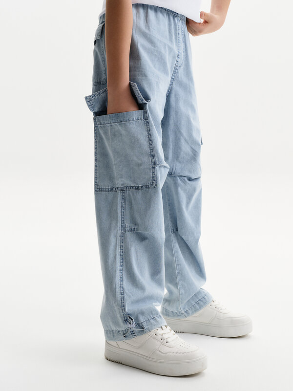 PELICAN Брюки 582579 BGP3373 Голубой