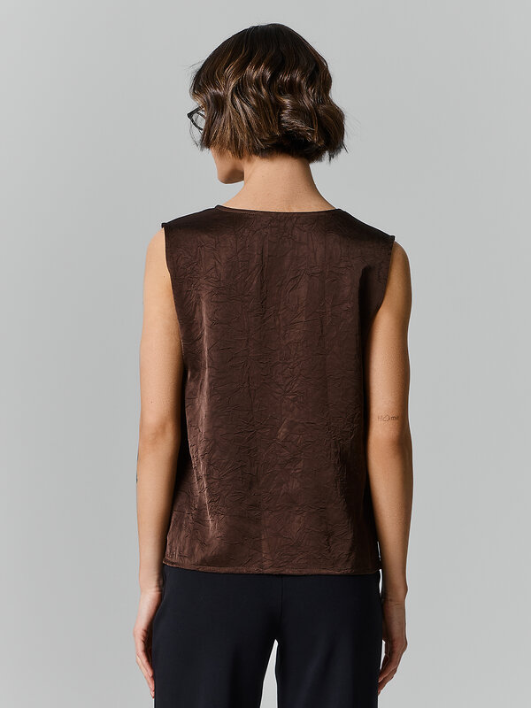 MARK FORMELLE Блуза 582591 112796 шоколадное мартини