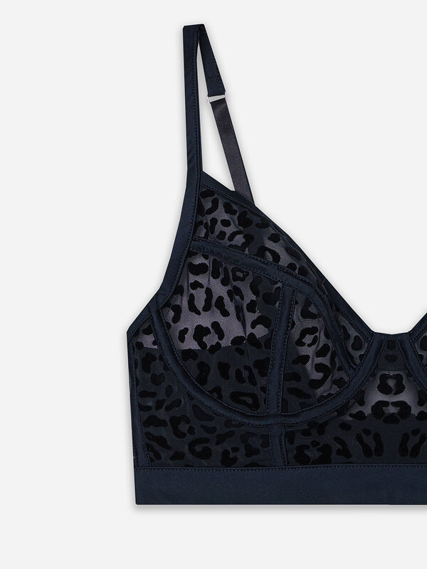 MARK FORMELLE Бюстгальтер 582614 512509 леопард на черном