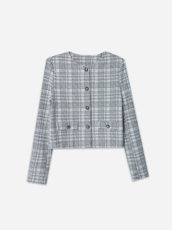 MARK FORMELLE Жакет 582619 172115-1 черно -белая клетка