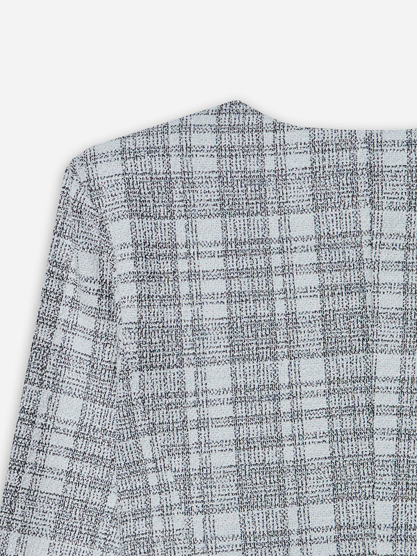 MARK FORMELLE Жакет 582619 172115-1 черно -белая клетка