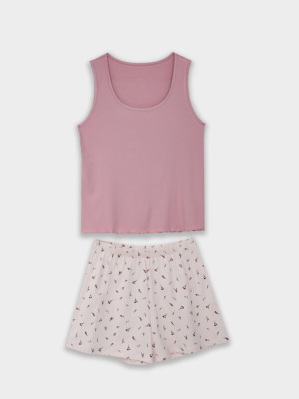 MARK FORMELLE Комплект 582626 592654 пыльный розовый +цветочки на розовом