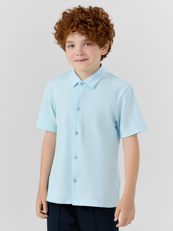 MARK FORMELLE Рубашка 582629 113449 голубое небо