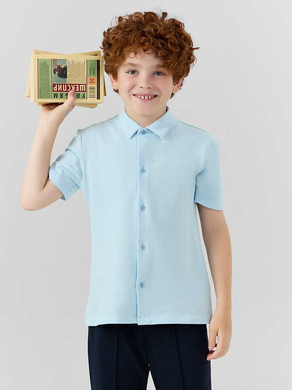 MARK FORMELLE Рубашка 582629 113449 голубое небо