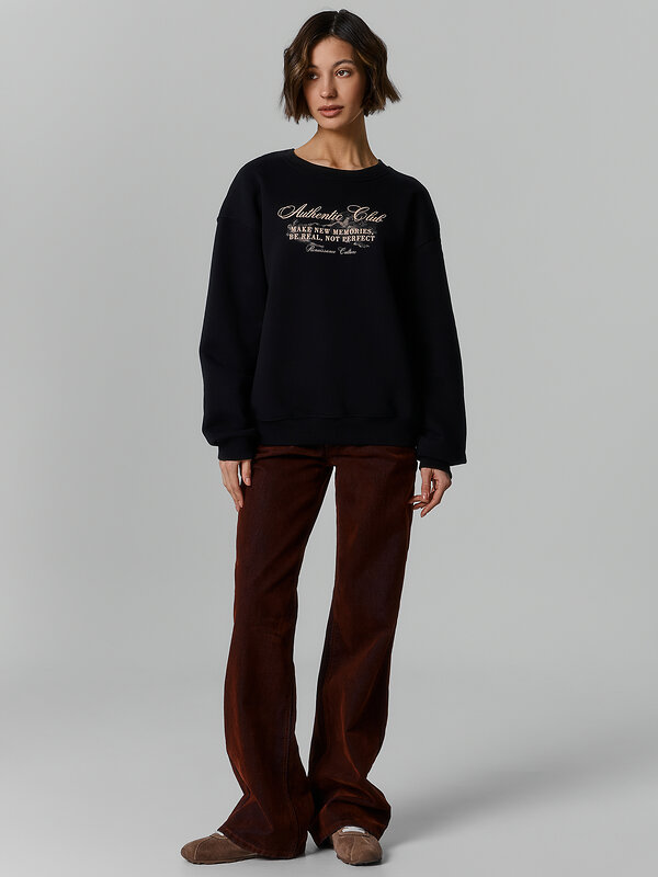 MARK FORMELLE Свитшот 582630 122530 черный +печать