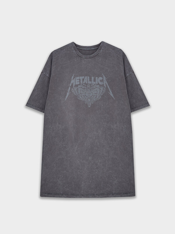 MARK FORMELLE Туника 582648 512079 ACID WASH серый +печать