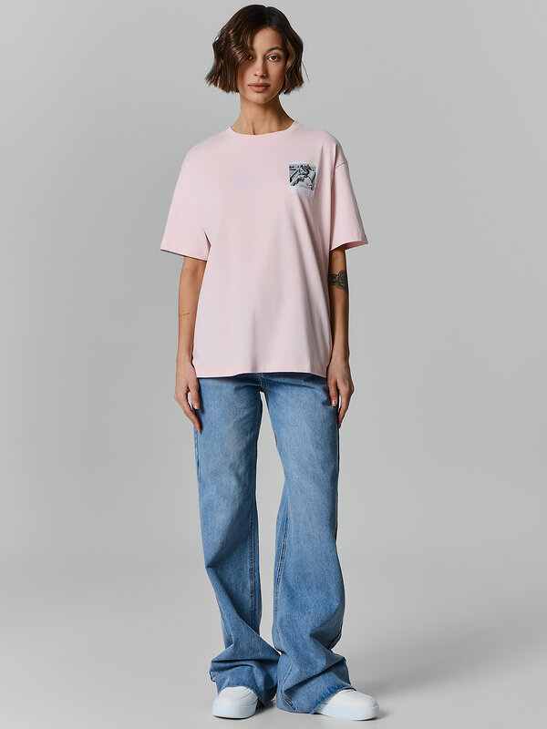 MARK FORMELLE Футболка 582657 112678 бл.сиреневый +печать