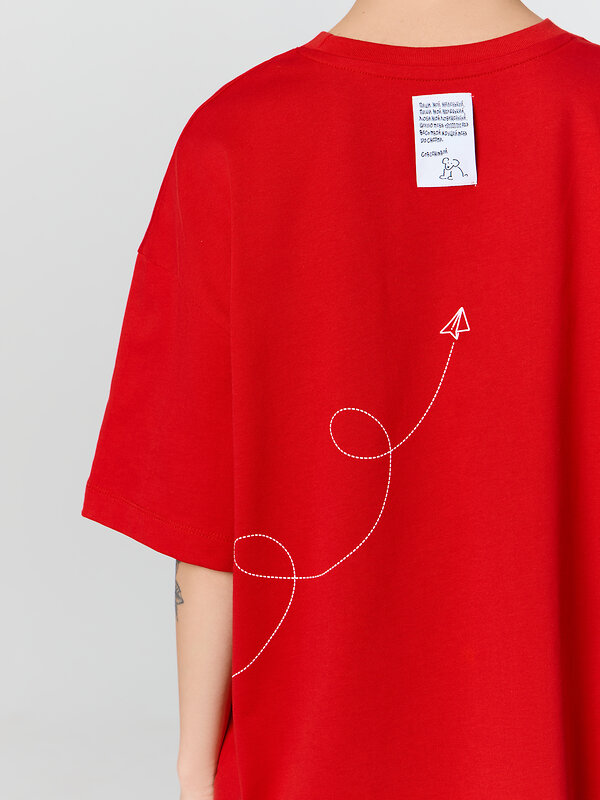 MARK FORMELLE Футболка 582658 112953 чистый красный +печать