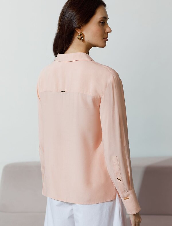 VILATTE Блузка 582673 D29.346 пудровый