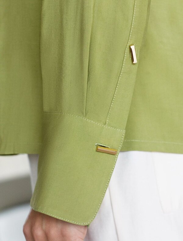 VILATTE Блузка 582675 D29.346 светло-оливковый